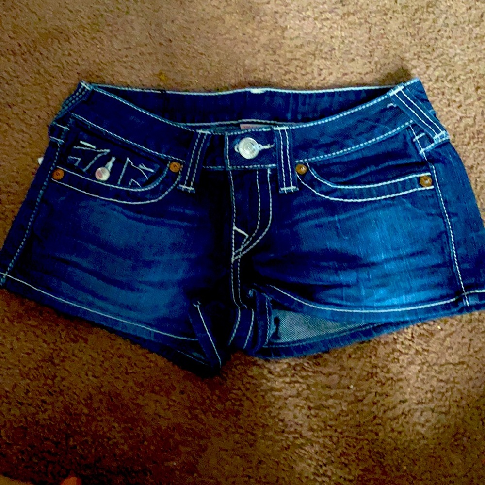 True Religion Jean shorts